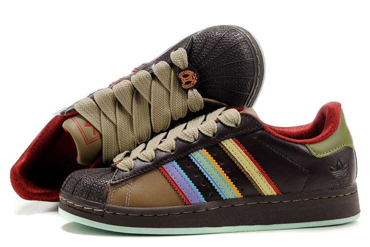 adidas superstar rainbow femme